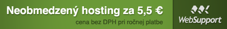 Neobmedzený hosting od WebSupport.sk